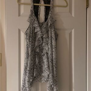 Maurices Monochrome Lace Detail Top